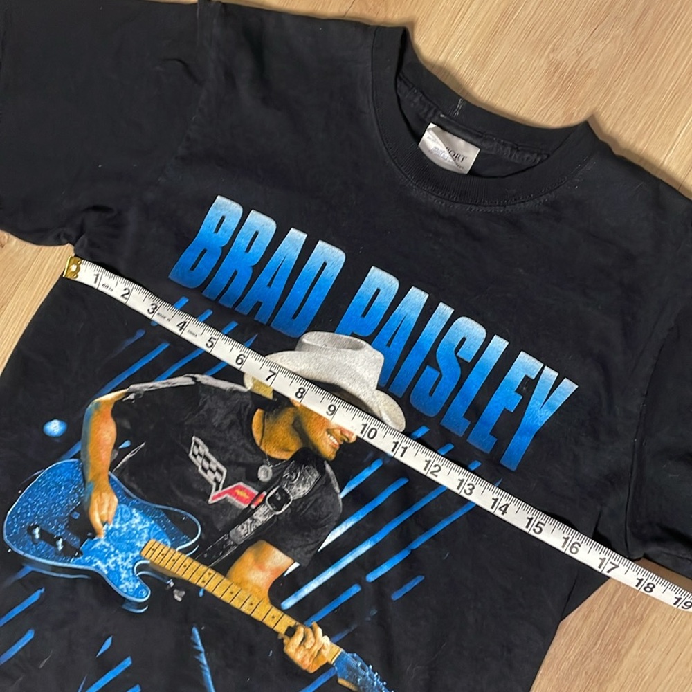Brad Paisley 2014 Concert‎ T-Shirt. Black. Adult Small. Country Nation. GUC. - Picture 3 of 7
